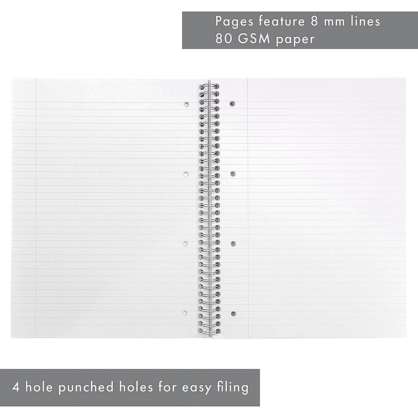 Pukka Pad Pukka Planet Jotta Wirebound Notebook, A4, Assorted, Pack of 3
