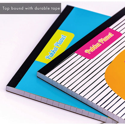 Pukka Pad Pukka Planet Refill Pad, A4, Assorted Pack of 6