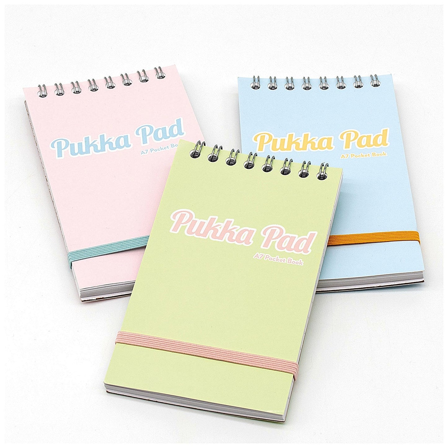 Pukka Pad Pastel Pocket Book, A7, Assorted, Pack of 6