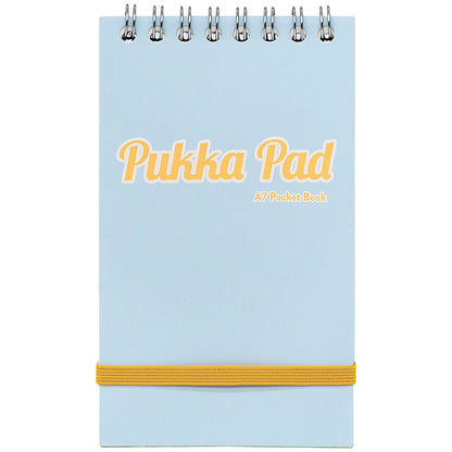 Pukka Pad Pastel Pocket Book, A7, Assorted, Pack of 6