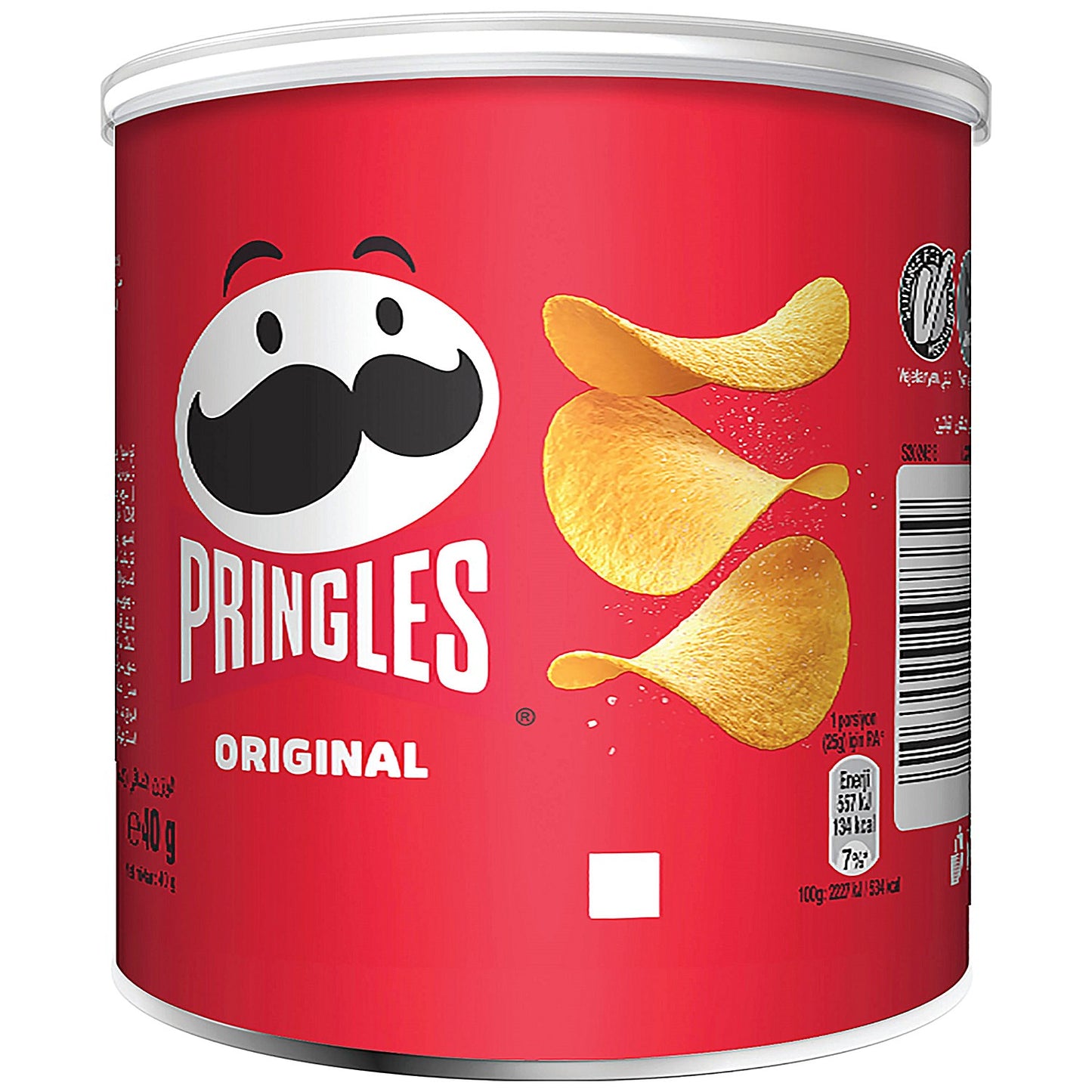 Pringles Original Crisps, 40g, Pack of 12