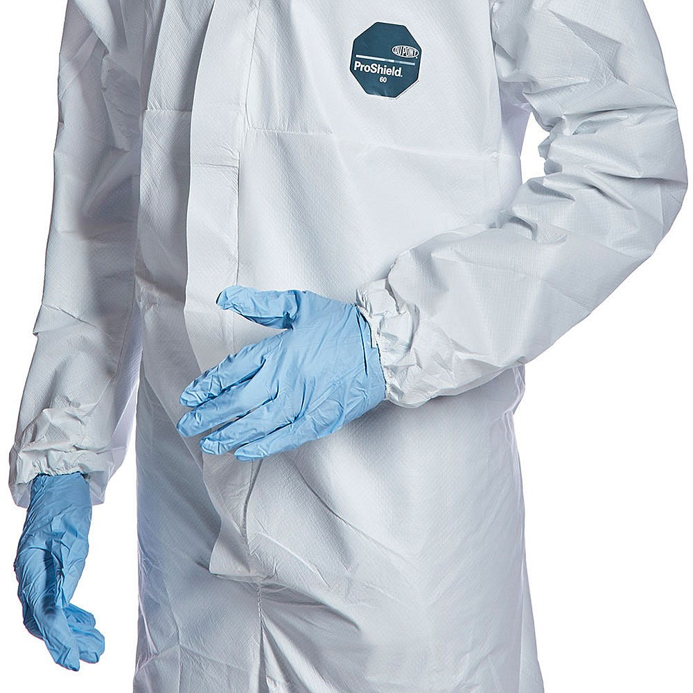 Proshield 60 Coverall, White, Small