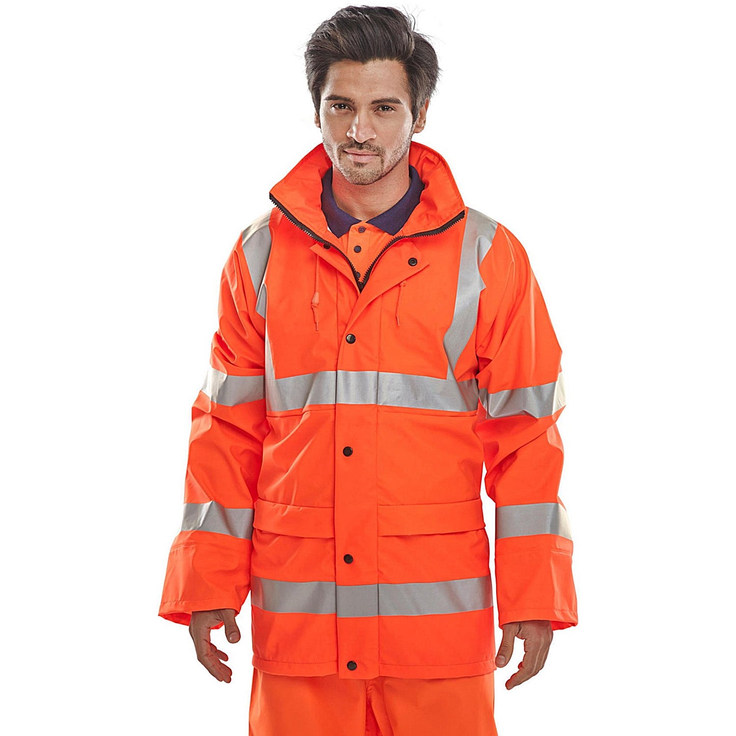 Beeswift Pu Jacket, Orange, 2XL