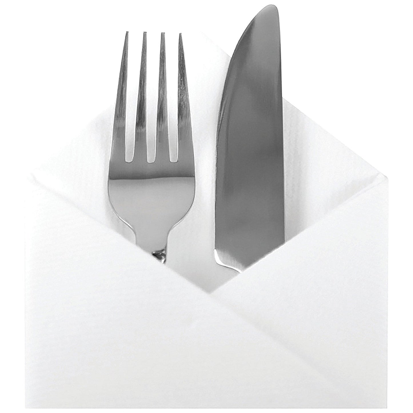 Tablin Napkins, 400x400mm, 8 Fold, White, Pack of 500 Easy2Order : PVG32534