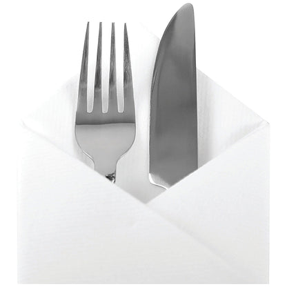 Tablin Napkins, 400x400mm, 8 Fold, White, Pack of 500 Easy2Order : PVG32534