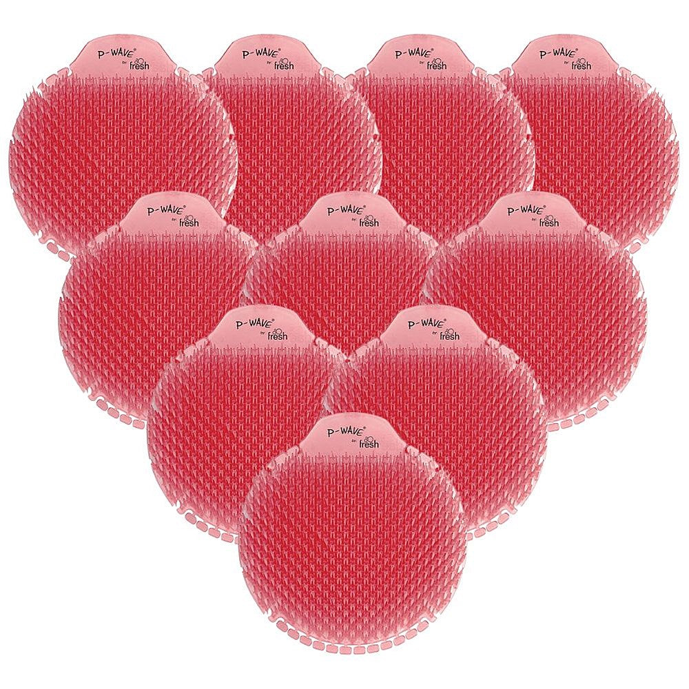 P-Wave Slant6 Urinal Screen, Spiced Apple, Pack of 10