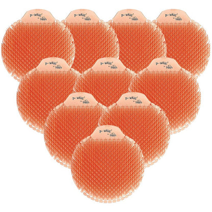 P-Wave Urinal Screens, Mango, Pack of 10