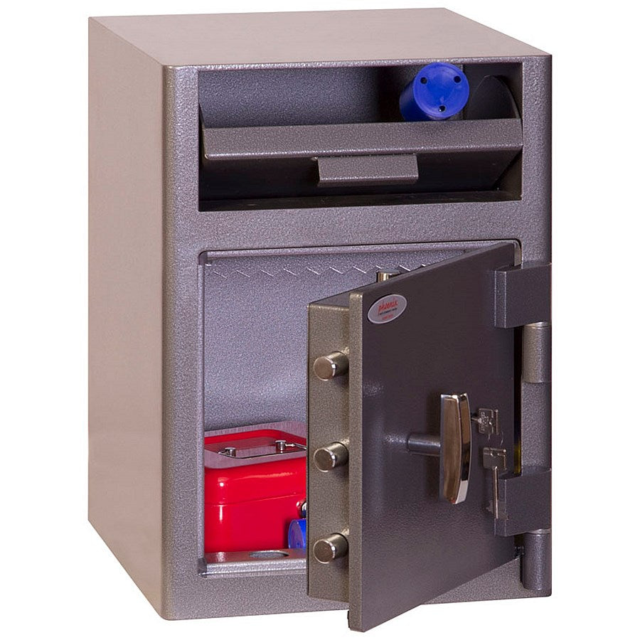 Phoenix Cash Deposit Security Safe, Size 1, Key Lock
