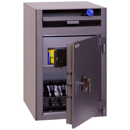 Phoenix Cash Deposit Security Safe, Size 3, Key Lock