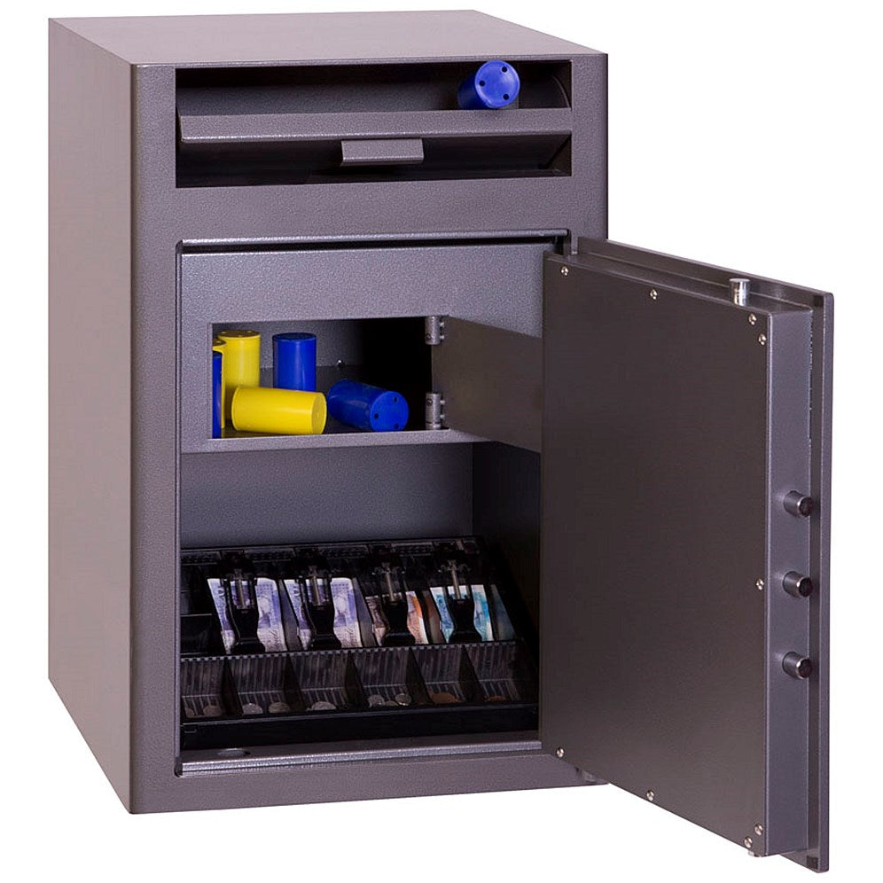 Phoenix Cash Deposit Security Safe, Size 3, Key Lock