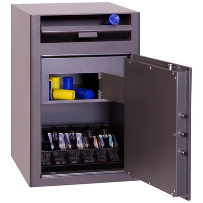 Phoenix Cash Deposit Security Safe, Size 3, Key Lock