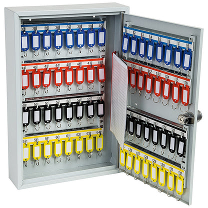 Phoenix Commercial 64 Hook Key Cabinet, Electronic Lock.