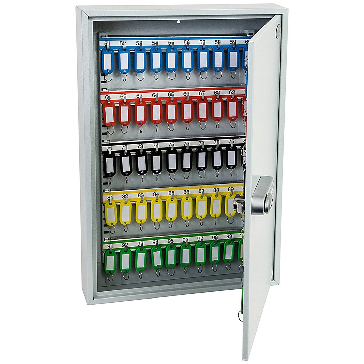 Phoenix Commercial 100 Hook Key Cabinet, Electronic Lock.