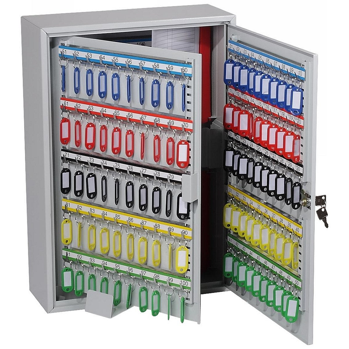 Phoenix Commercial 300 Hook Key Cabinet, Key Lock