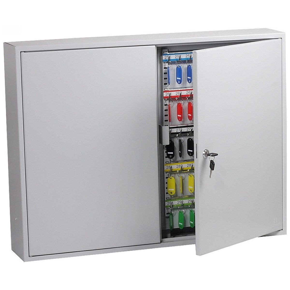 Phoenix Commercial Key Cabinet, Key Lock, 600 Key Capacity