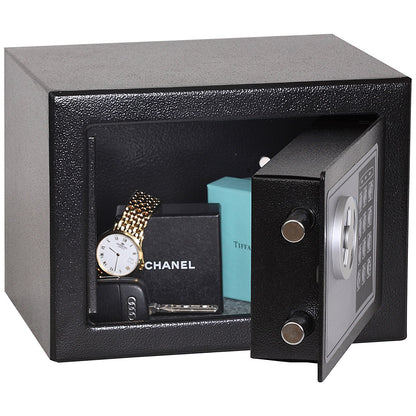 Phoenix Compact Home Office Security Safe, Black, Electronic Lock