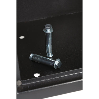 Phoenix Compact Home Office Security Safe, Black, Key Lock