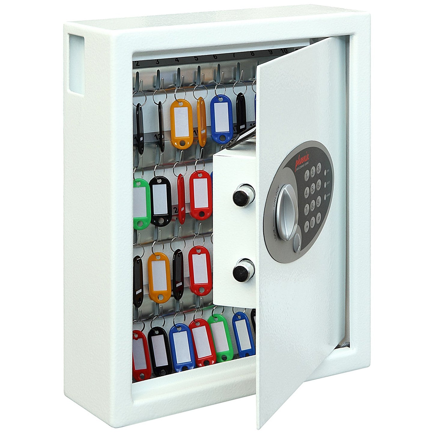 Phoenix Cygnus 48 Hook Key Deposit Safe, Electronic Lock