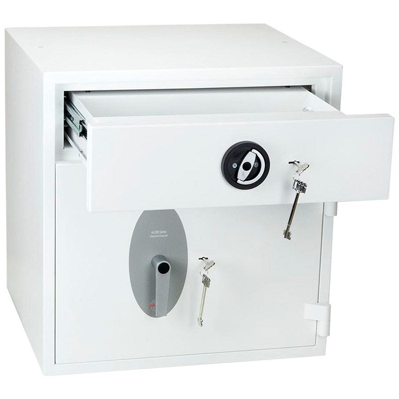 Phoenix Diamond Deposit High Security Euro Grade 1 Deposit Safe, Size 2, Key Lock