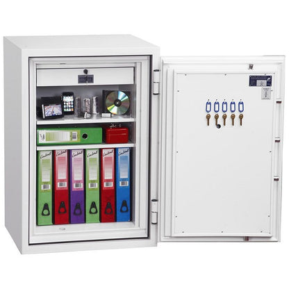 Phoenix Fire Fox Fire & S2 Security Safe, Size 1, Key Lock