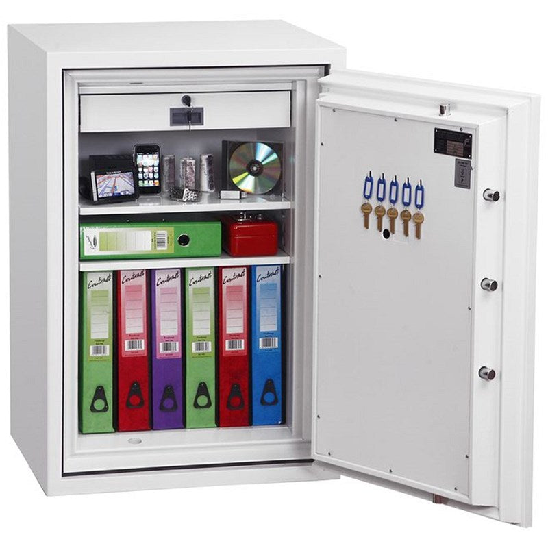 Phoenix Fire Fox Fire & S2 Security Safe, Size 1, Key Lock