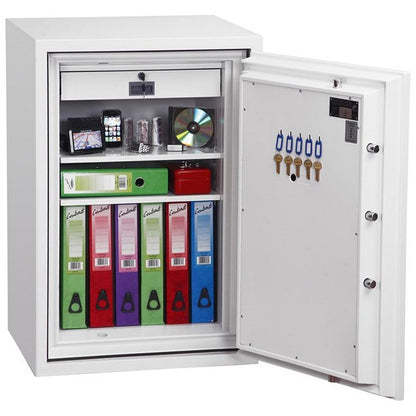 Phoenix Fire Fox Fire & S2 Security Safe, Size 1, Key Lock