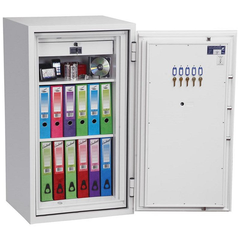 Phoenix Fire Fox Fire & S2 Security Safe, Size 2, Electronic Lock