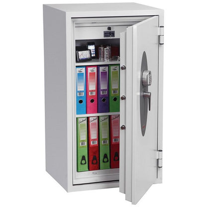 Phoenix Fire Fox Fire & S2 Security Safe, Size 2, Electronic Lock