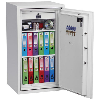 Phoenix Fire Fox Fire & S2 Security Safe, Size 2, Key Lock