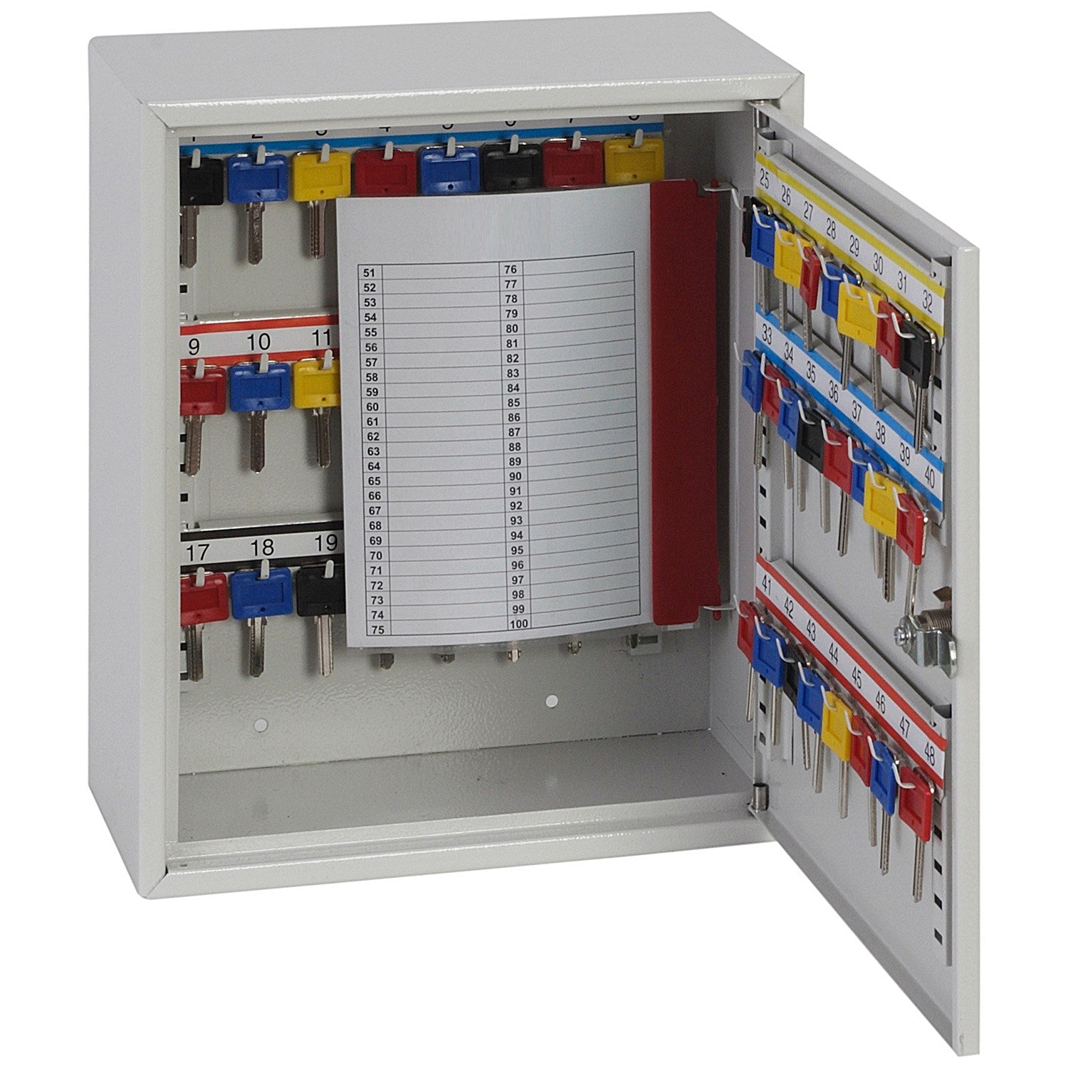 Phoenix Deep 50 Hook Key Cabinet, Electronic Code Lock – Easy2order.co.uk