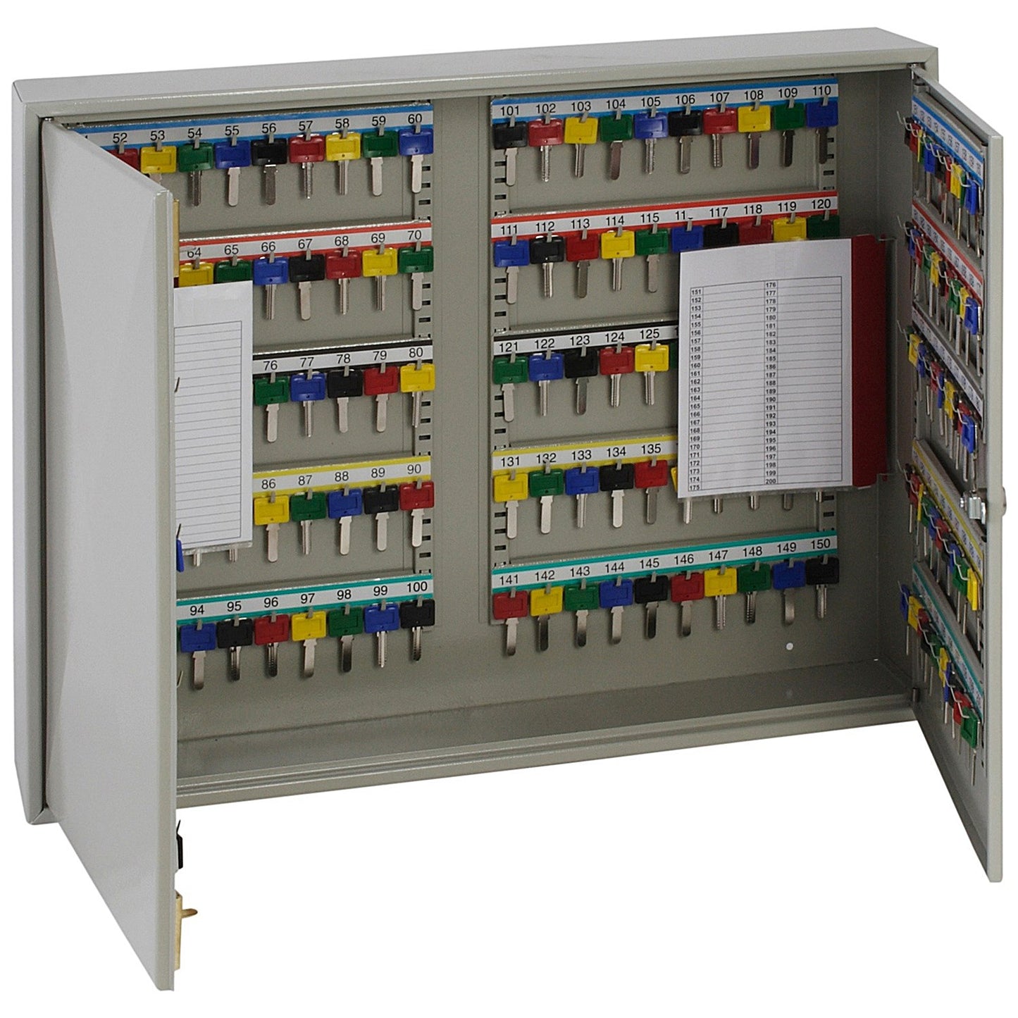 Phoenix Deep 200 Hook Key Cabinet, Mechancical Combination Lock