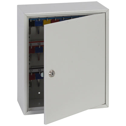 Phoenix Deep Plus & Padlock 24 Hook Key Cabinet, Key Lock