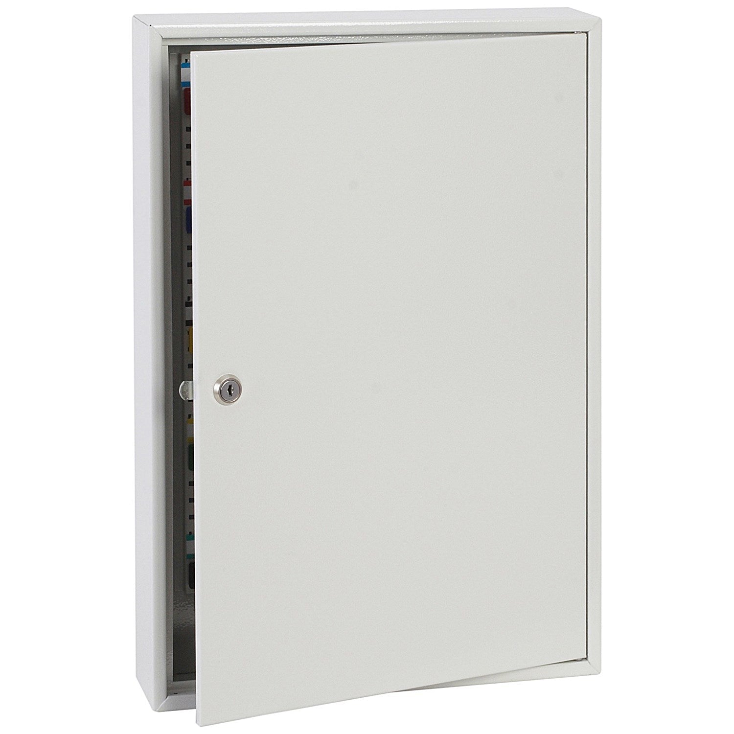Phoenix Deep Plus & Padlock 50 Hook Key Cabinet, Key Lock