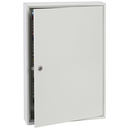 Phoenix Deep Plus & Padlock 50 Hook Key Cabinet, Key Lock