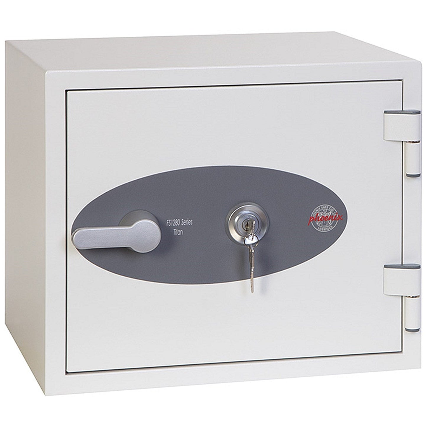 Phoenix Titan Fire & Security Safe, Key Lock, 28kg, 19 Litre Capacity