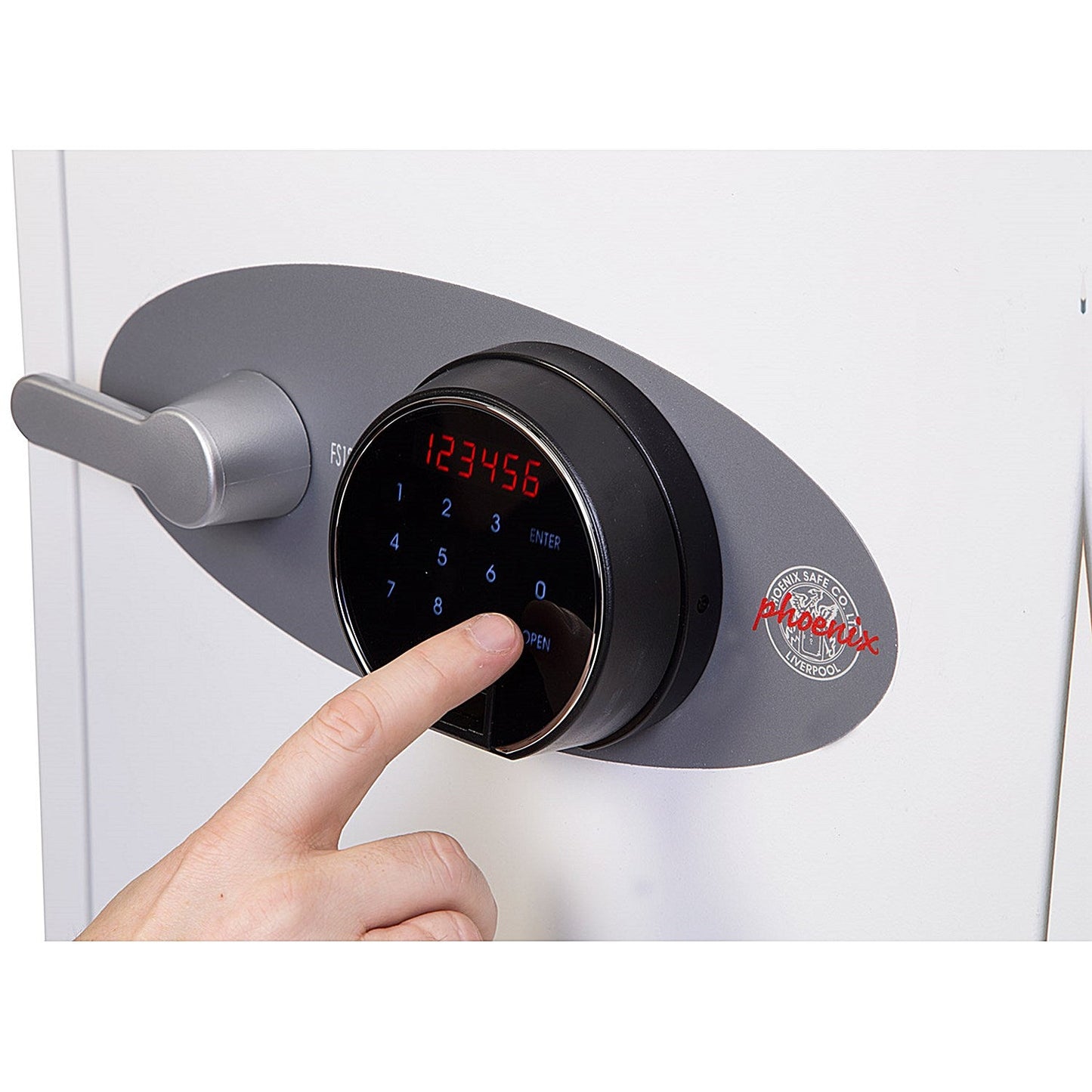 Phoenix Titan Fire & Security Safe, Fingerprint Lock, 34kg, 25 Litre Capacity Easy2Order : PX0346