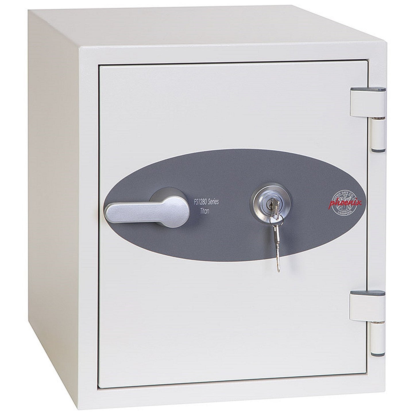Phoenix Titan Fire & Security Safe, Key Lock, 34kg, 25 Litre Capacity