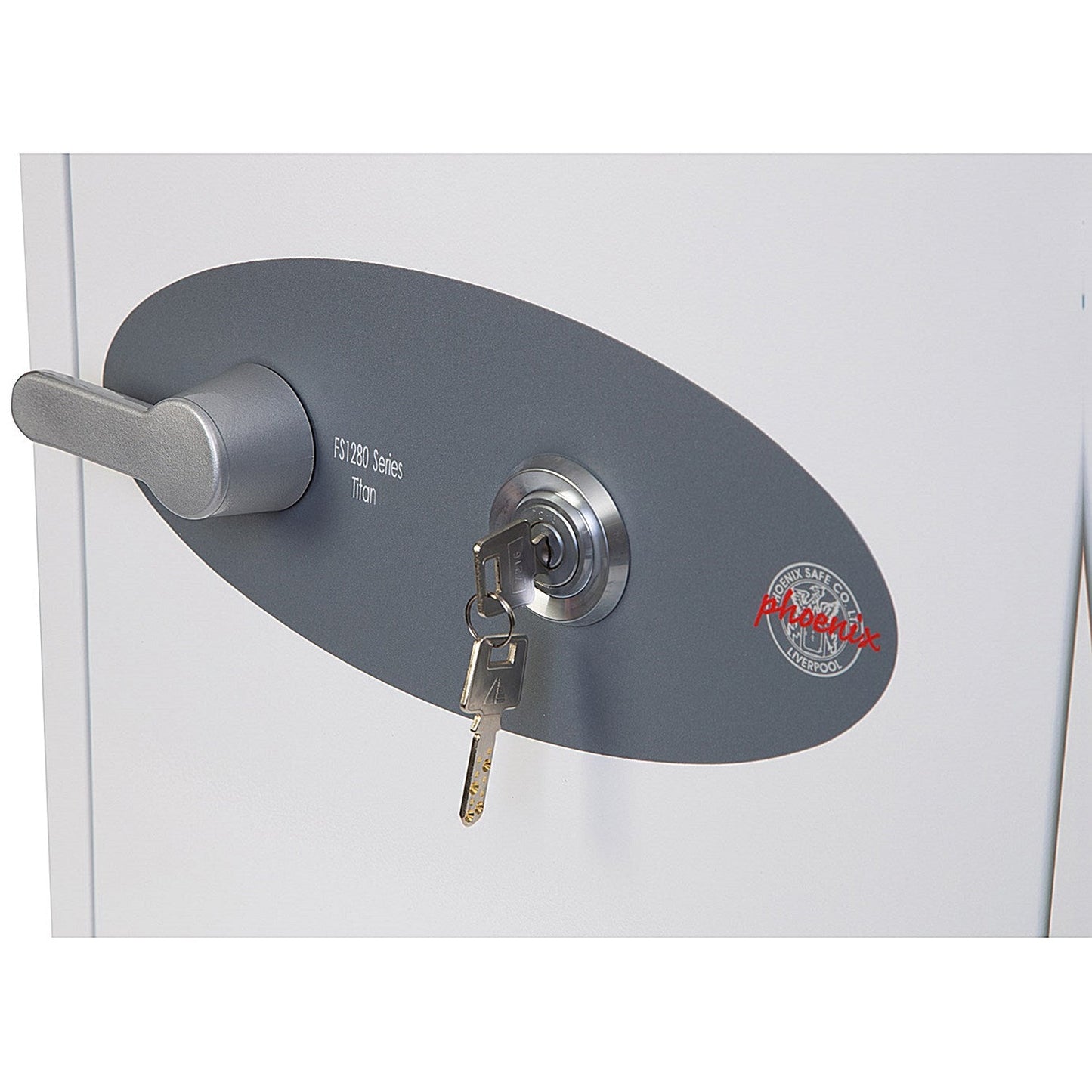 Phoenix Titan Fire & Security Safe, Key Lock, 34kg, 25 Litre Capacity Easy2Order : PX0347