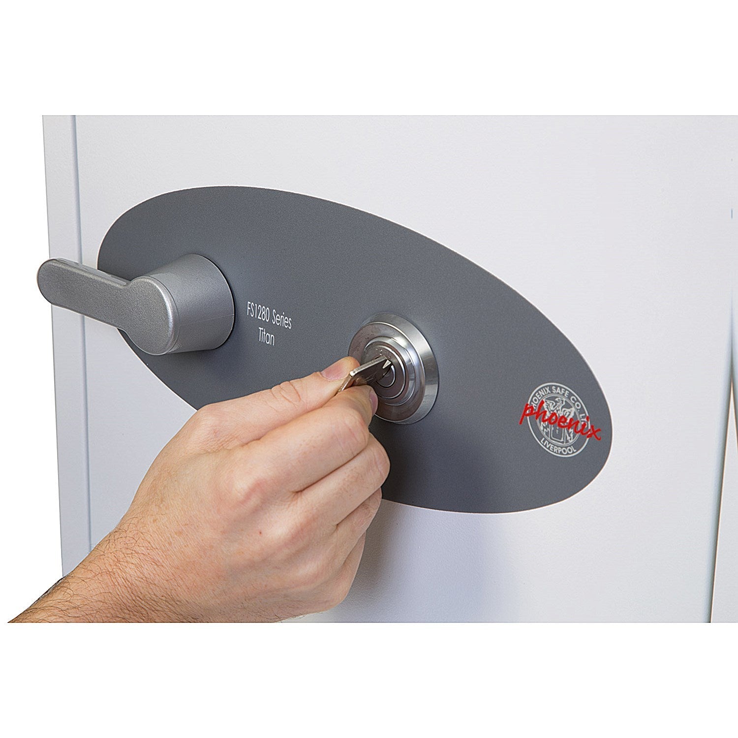 Phoenix Titan Fire & Security Safe, Key Lock, 53kg, 36 Litre Capacity Easy2Order : PX0350