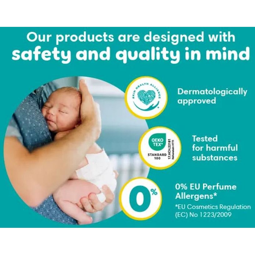 Pampers Baby Dry Taped Nappies, Size 3 Jumbo, Pack of 196 Easy2Order : PX03627