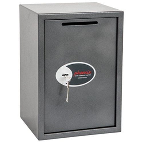 Phoenix Vela Deposit Security Safe, Key Lock, 16kg, 51 Litre Capacity Easy2Order : PX0363