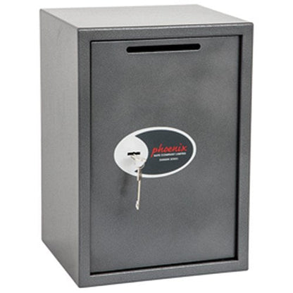 Phoenix Vela Deposit Security Safe, Key Lock, 16kg, 51 Litre Capacity Easy2Order : PX0363