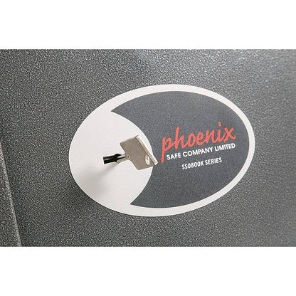 Phoenix Vela Home & Office Security Safe, Size 1, Key Lock