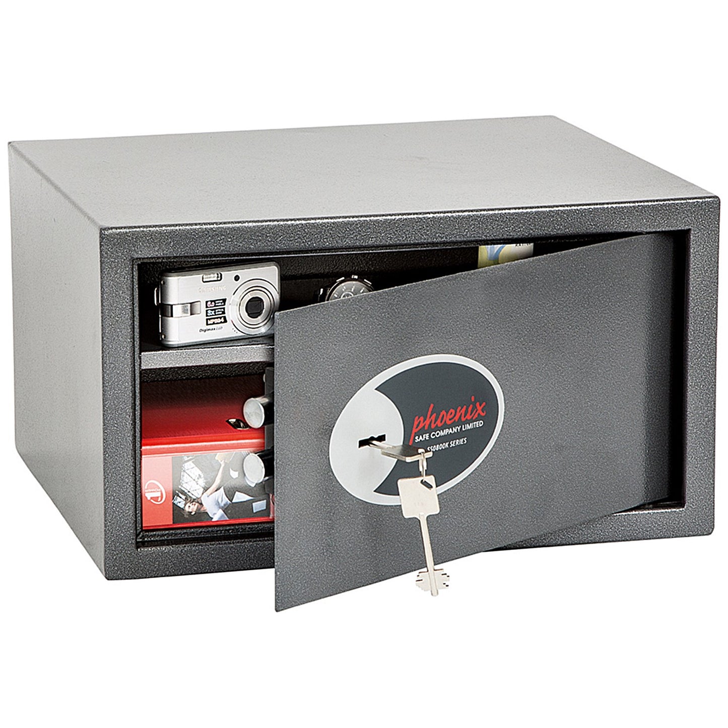 Phoenix Vela Home & Office Security Safe, Size 3, Key Lock
