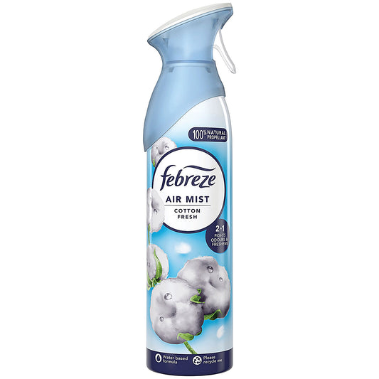 Febreze Air Freshener Spray Cotton Fresh, 185ml