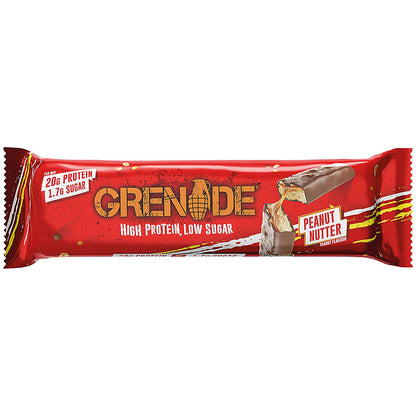 Grenade Peanut Nutter Protein Bar, Pack of 12