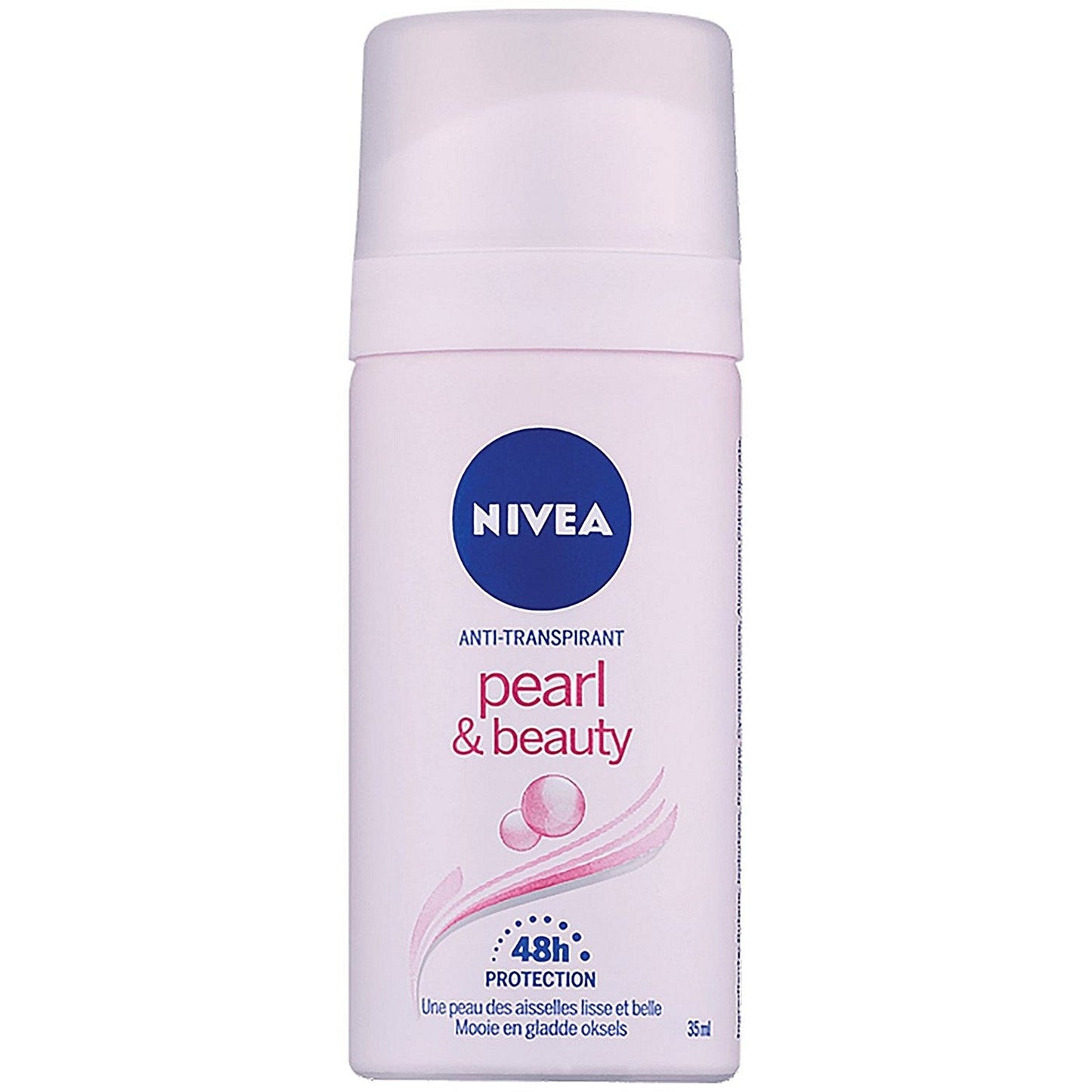 Nivea Pearl and Beauty Anti-Perspirant Mini Spray Pearl Extract/Avocado Oil 35ml (Pack of 8) Easy2Order : PX26690
