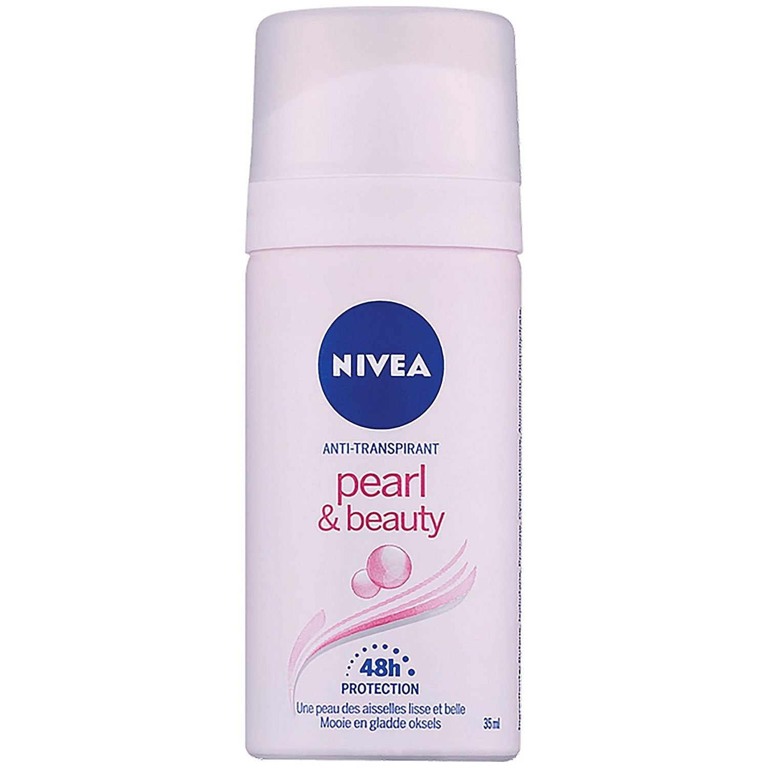 Nivea Pearl and Beauty Anti-Perspirant Mini Spray Pearl Extract/Avocado Oil 35ml (Pack of 8) Easy2Order : PX26690