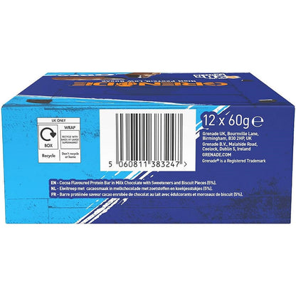Grenade High Protein Low Sugar Oreo Chocolate Bar, Pack of 12