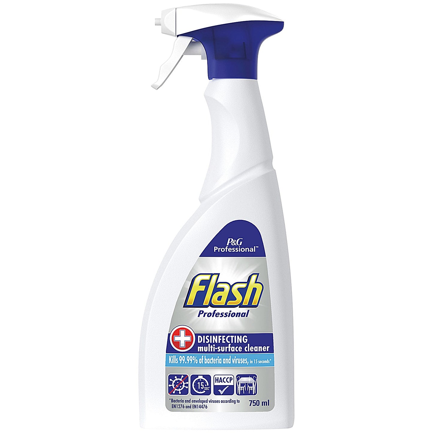 Flash Disinfectant Multi-Surface Cleaner Spray, 750ml